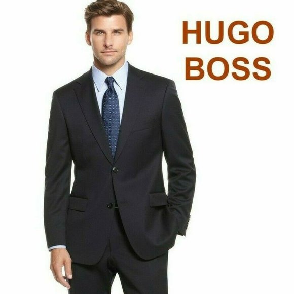 hugo boss stretch suit